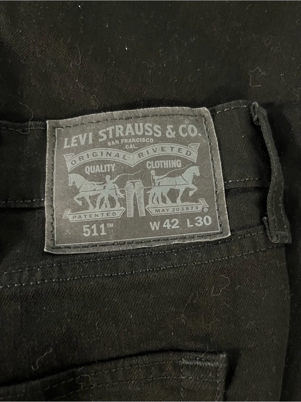 Levis nwot washed